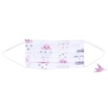 Washable, sterilizable face mask - Cloud / cotton guaze