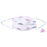 Washable, sterilizable face mask - Cloud / cotton guaze