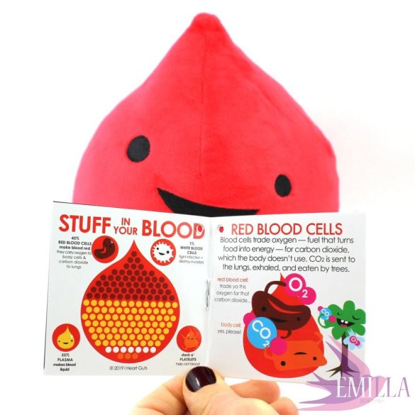 Csomagolás nélküli Vércsepp Plüss - All You Bleed is Blood