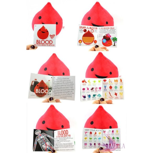 Csomagolás nélküli Vércsepp Plüss - All You Bleed is Blood