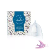 Juju Cup model 4 - shortened size (for low cervix) - Transparent