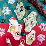 Afrodité small pad (S) for light flow - Merry BARKmas!