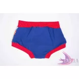 Red Hero Period Scrundy XXS - Teen size