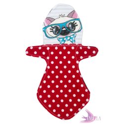 Kitty - Emilla Baba cloth pads for moderate flow