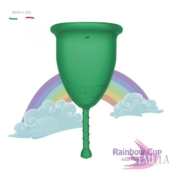 Rainbow Cup small size - Emerald (medium firmness)