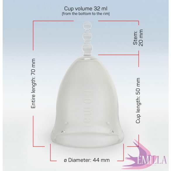 Nomai Cup M - Transparent