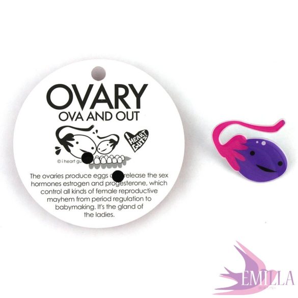 Petefészek kitűző - Ova Achiever!