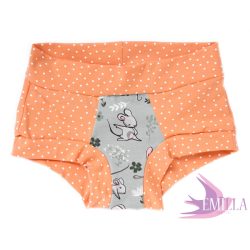 Peach-Grey Mouse limited Scrundies xs