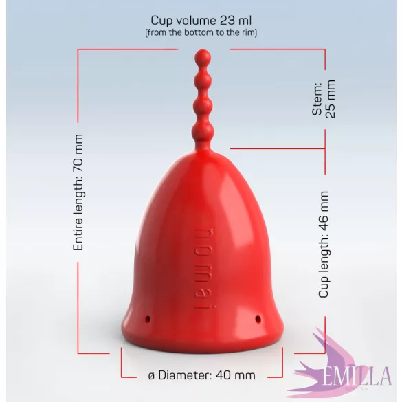 Nomai Cup S - Piros