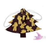 Gingy Christmas tree bag - 100% cotton