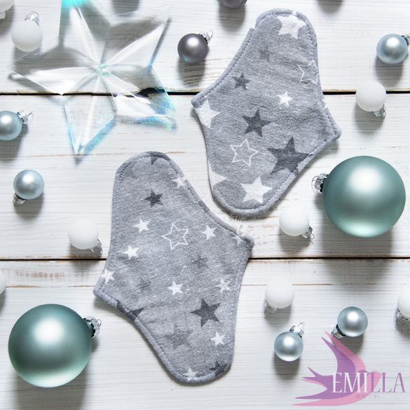 Niké incontinence pad - Silver Stars (Cotton flannel)