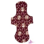 Gaia postpartum (XXL) clothpad - Carmine Rose