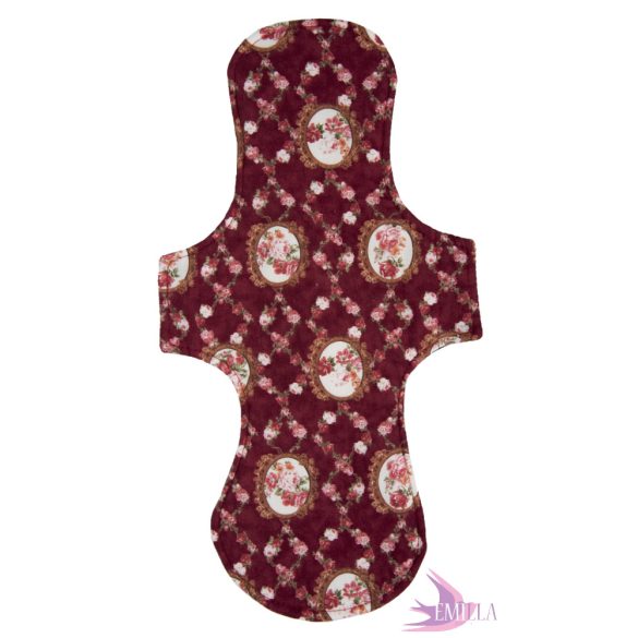 Gaia postpartum (XXL) clothpad - Carmine Rose