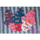 Afrodité norm. vérzéshez 3 db-os szett - Patchwork Unicorn (pamutjersey)