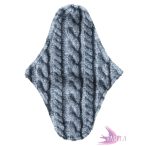 Afrodité small pad (S) for light flow - Silver Knit