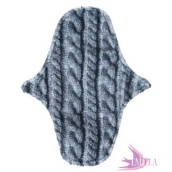 Afrodité Wide small pad (S) for light flow - Silver Knit