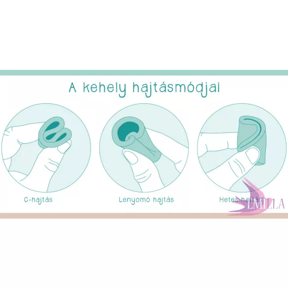 FemaCup menstrualcup - Turquoise