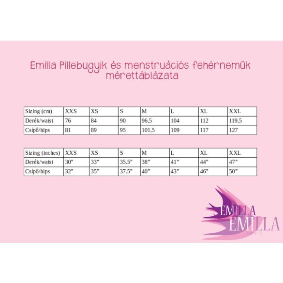 Kaorigaderu menstruációs bugyi XS - Biopamut