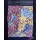 XL Patchwork Zero Waste Deep Sea - Cotton tote bag 