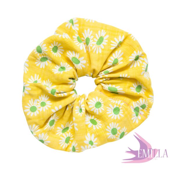 Vintage Sunflower scrunchie