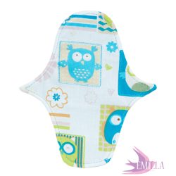 Afrodité Wide small pad (S) for light flow - Owl in One