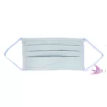 Washable, sterilizable face mask - Baby Blue / cotton guaze