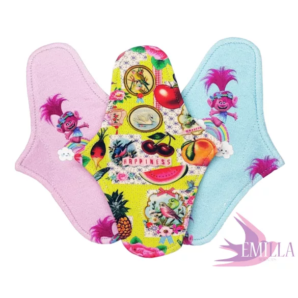 Afrodité moderate flow Cute Umbrellas set - 3 pads