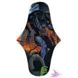 Pénelopé medium pad (M)  moderate flow - Nightmare in Halloween