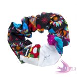 Patchwork scrunchie