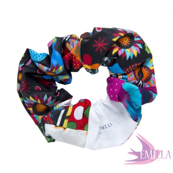 Patchwork scrunchie