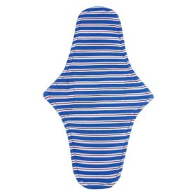 Blue Optical Illusion - Pamutjersey