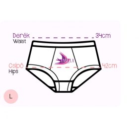 L Period panties